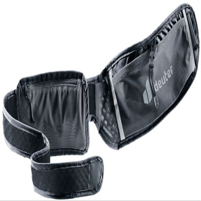 Deuter Shortrail I Endurance Waist Pack I Runners Fanny Pack with Hydration System for Trail Running & Hiking - Black