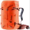 Deuter Guide 34+8L Backpack I Alpine Climbing & Mountaineering Pack - Redwood-Papaya view 1