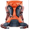 Deuter Guide 34+8L Backpack I Alpine Climbing & Mountaineering Pack - Redwood-Papaya view 3