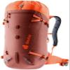 Deuter Guide 30L Backpack I Lightweight Alpine Climbing & Mountaineering Pack - Redwood-Papaya view 1