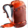 Deuter Guide 30L Backpack I Lightweight Alpine Climbing & Mountaineering Pack - Redwood-Papaya view 3