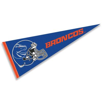 Boise State Broncos Football Helmet Pennant Flag