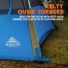 Kelty Tanglewood 2 or 3 Person Backpacking and Car Camping Tent  Sturdy Frame, Quick Corners for Easy Setup, Double Stake Vestibule, Clip-on Rainfly (2P) view 4