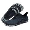 Racqua Water Shoes Quick Dry Barefoot Beach Aqua Sport Swim Surf Pool Hiking Diving Walking for Men Gradient Grey/Black 9.5 view 1