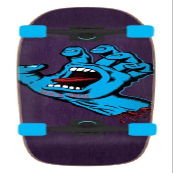 Santa Cruz Screaming Hand Street Cruzer Cruiser Skateboard, 8.4"x29.4"