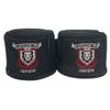 Amber Fight Gear Ultimate 180-Inch Mexican Style Elastic Hand Wraps Premium Quality Boxing Kickboxing Muay Thai MMA Wraps for Men and Women, Black, Sold as a Pair view 1