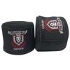 Amber Fight Gear Ultimate 180-Inch Mexican Style Elastic Hand Wraps Premium Quality Boxing Kickboxing Muay Thai MMA Wraps for Men and Women, Black, Sold as a Pair view 2
