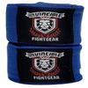 Amber Fight Gear Ultimate 180-Inch Mexican Style Elastic Hand Wraps Premium Quality Boxing Kickboxing Muay Thai MMA Wraps for Men and Women, Blue, Sold as a Pair view 3