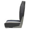 Boat Folding Fishing Seat 75107CBW | 23 3/4 Inch Blue Gray White view 4