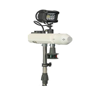 Basin Boat Lighting - EarlyBird CUSTOM full + NAV 2-PIN 60W/6,000 Lumens SmartBird Safety Lighting System, USCG 2nm Nav, USB Port, Key Fob remote and NEW Bluetooth for iOS/Android app (not included)