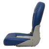 Boat High Back Folding Fishing Seat 75115GB | Cruistyle Blue Gray view 2