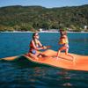 Water Carpet 16,5 X 6Ft / Floating Water PAD Water Floating Mat for Lakes, Pools, Beach and Ocean (Blue & Yellow) view 2