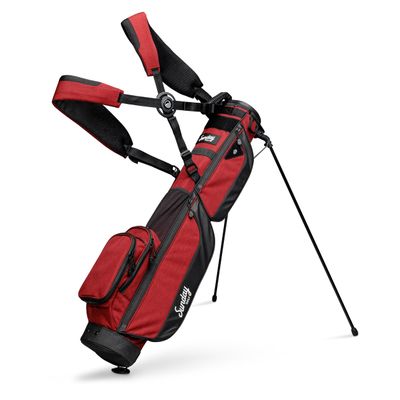 The Original Sunday Golf Loma XL Bag  Lightweight Golf Bag with Strap & Stand, Easy to Carry Pitch n Putt Stand Bag for Driving Range, Par 3 & Executive Courses, 3.4 lbs (Ron Burgundy)