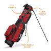 The Original Sunday Golf Loma XL Bag  Lightweight Golf Bag with Strap & Stand, Easy to Carry Pitch n Putt Stand Bag for Driving Range, Par 3 & Executive Courses, 3.4 lbs (Ron Burgundy) view 2
