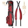 The Original Sunday Golf Loma XL Bag  Lightweight Golf Bag with Strap & Stand, Easy to Carry Pitch n Putt Stand Bag for Driving Range, Par 3 & Executive Courses, 3.4 lbs (Ron Burgundy) view 4