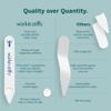 Wrkin Stiffs Plastic Magnetic Collar Stays for Men's Dress Shirts with Storage Case | As Seen on Shark Tank | Stiff-N-Stays 3 Pack view 4