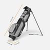 The Original Sunday Golf Loma XL Bag  Lightweight Golf Bag with Strap & Stand, Easy to Carry Pitch n Putt Stand Bag for Driving Range, Par 3 & Executive Courses, 3.4 lbs (Heather Gray) view 4