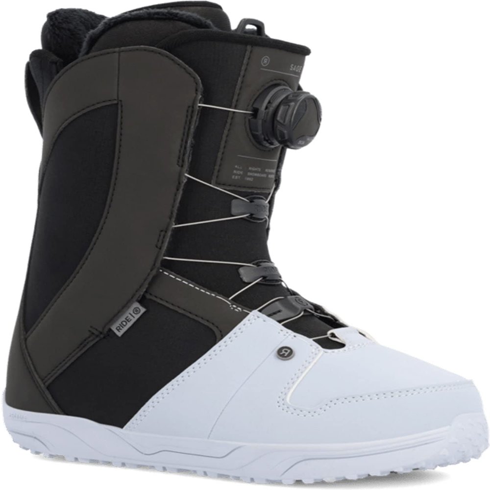 Ride Sage Womens Snowboard Boots Ice 6.5