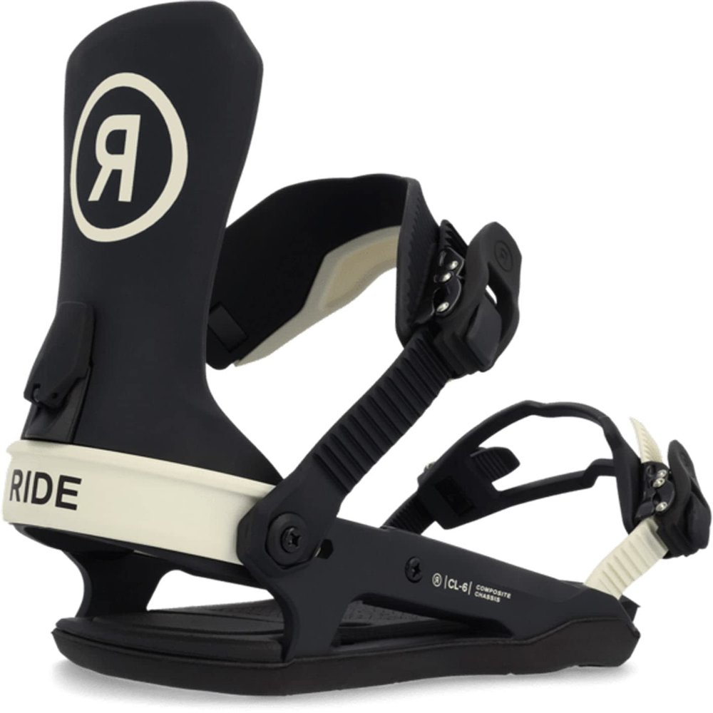 Ride Cl-6 Womens Snowboard Bindings Black Sz S (5-9)