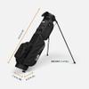 The Original Sunday Golf Loma XL Bag  Lightweight Golf Bag with Strap & Stand, Easy to Carry Pitch n Putt Stand Bag for Driving Range, Par 3 & Executive Courses, 3.4 lbs (Matte Black) view 4