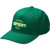 100% Youth Serpico Snapback Hat (FOREST GREEN) view 1