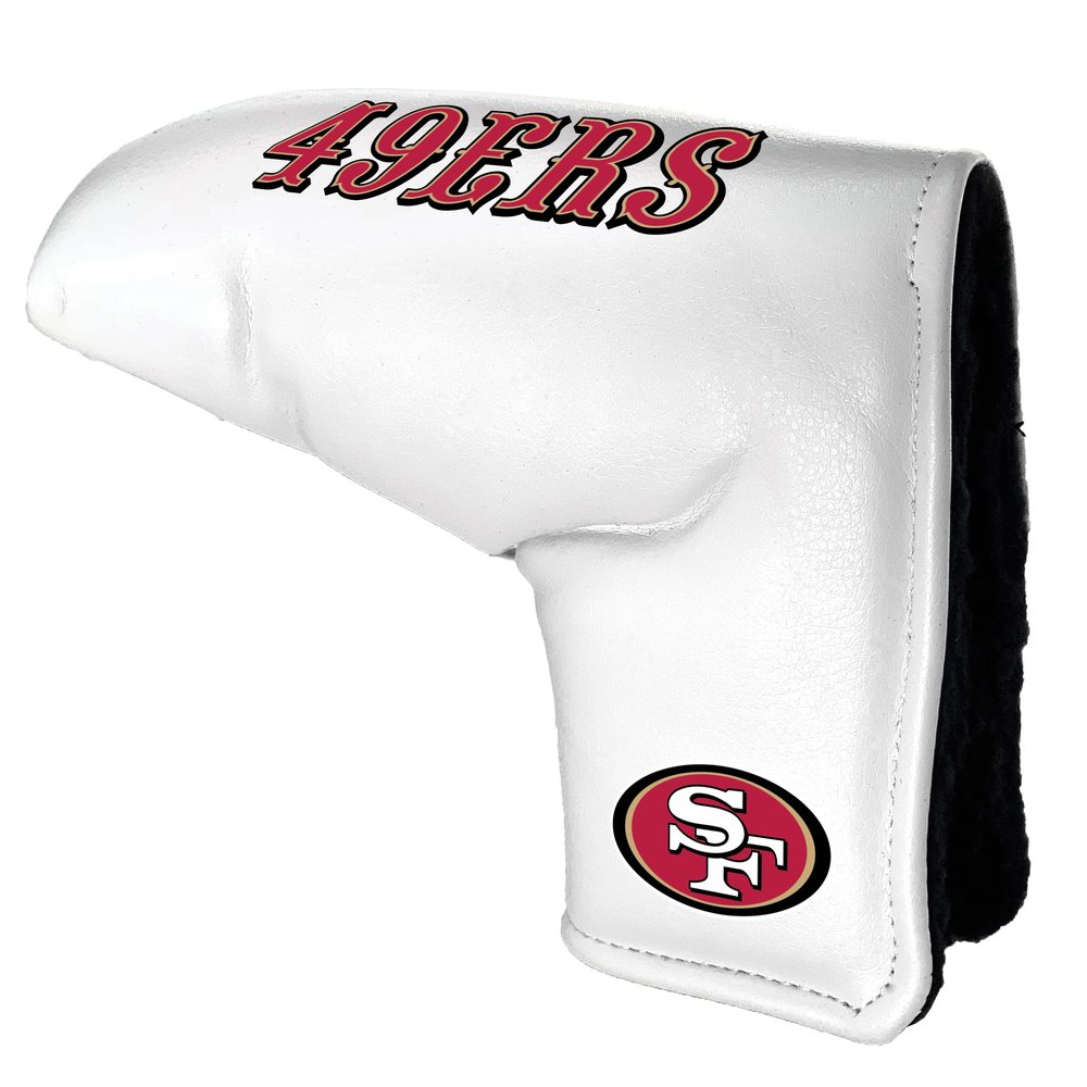 Team Golf NFL Tour Blade Putter Cover (White), Fits Most Blade Putters, Scotty Cameron, Taylormade, Odyssey, Titleist, Ping, Callaway