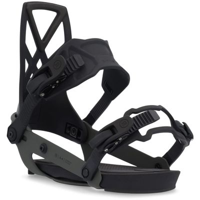 Ride A-4 Men's Snowboard Bindings, Black, M: (6-10)