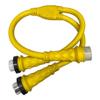 Amp Up Marine 125 Volt 50 Amp Male X (2) 125V 50A Female Y Splitter Shore Power Boat Adapter - 31424 view 3