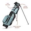 The Original Sunday Golf Loma XL Bag  Lightweight Golf Bag with Strap & Stand, Easy to Carry Pitch n Putt Stand Bag for Driving Range, Par 3 & Executive Courses, 3.4 lbs (Seafoam) view 2