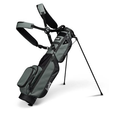 The Original Sunday Golf Loma XL Bag  Lightweight Golf Bag with Strap & Stand, Easy to Carry Pitch n Putt Stand Bag for Driving Range, Par 3 & Executive Courses, 3.4 lbs (Midnight Green)