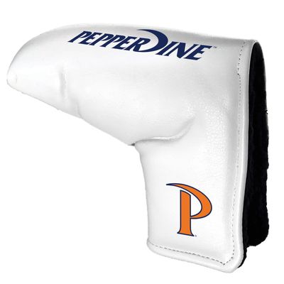 Team Golf NCAA Pepperdine Tour Blade Putter Cover (White), Fits Most Blade Putters, Scotty Cameron, Taylormade, Odyssey, Titleist, Ping, Callaway