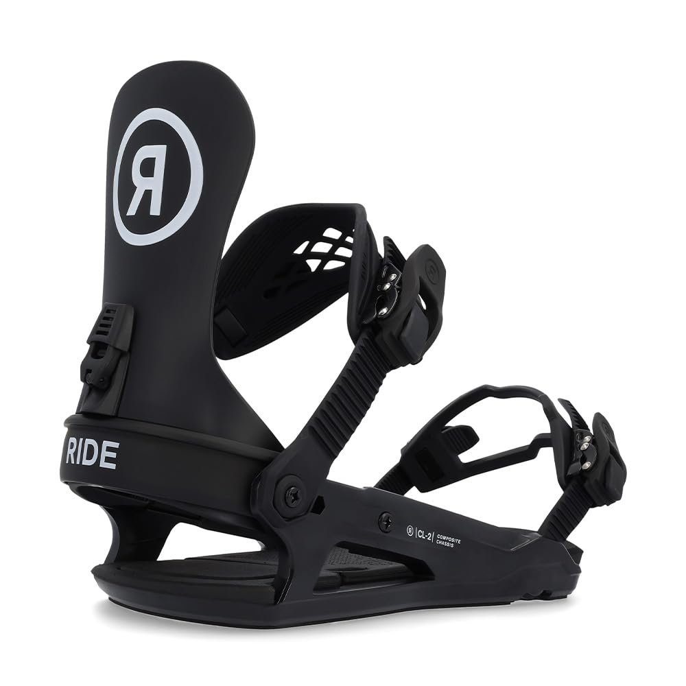 Ride CL-2 Women's Snowboard Bindings, Black, M: (7-11)