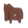 Atomik Climbing Holds Bolt-On Horse in Earth Tone Brown view 1