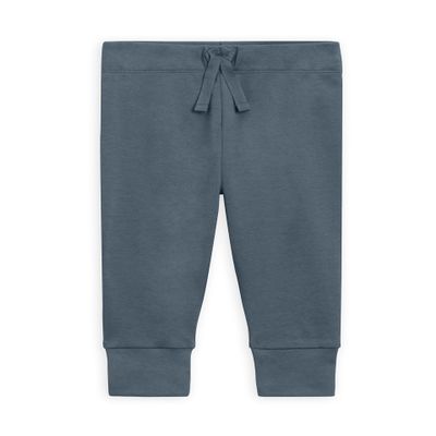 Colored Organics - Cruz Joggers Organic Cotton Baby Pants - Kids & Baby Clothes - Harbor - 3-6M