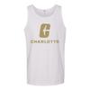 UGP Campus Apparel AT02 - UNC Charlotte Forty-Niners Primary Logo Tank Top - Medium - White view 1