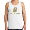 UGP Campus Apparel AT02 - UNC Charlotte Forty-Niners Primary Logo Tank Top - Medium - White view 4