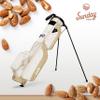 The Original Sunday Golf Loma XL Bag  Lightweight Golf Bag with Strap & Stand, Easy to Carry Pitch n Putt Stand Bag for Driving Range, Par 3 & Executive Courses, 3.4 lbs (Toasted Almond) view 2
