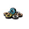 SUOFEILAIMU 608 2RS Double-Warped Skateboard Bearings 16PCS Colorful Four-Wheel Skateboard Bearings Random Color MS2302-8 view 3