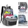 DSLEAF Tennis Bag for Men/Women to Hold 2 Rackets, Tennis Backpack with Seperate Shoe Space for Tennis Sport view 3