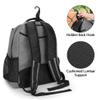 DSLEAF Tennis Bag for Men/Women to Hold 2 Rackets, Tennis Backpack with Seperate Shoe Space for Tennis Sport view 4