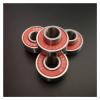 SUOFEILAIMU 16pcs 608RS Longboard Skateboards Inline Roller Skates Bearing P5 Titanium-Plated Integral Shaft Bearings 8x22x12.6mm view 1