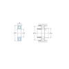 SUOFEILAIMU 608 Skateboard Accessories 40pcs Longboard Special Locking Bearing 8x22x7mm Dance Board Integrated Bearing view 4