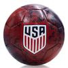 Icon Sports Official Licensed U.S. Soccer Regulation Sized Soccer Ball | Solar Flared (Deflated) view 1