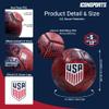 Icon Sports Official Licensed U.S. Soccer Regulation Sized Soccer Ball | Solar Flared (Deflated) view 4