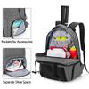 DSLEAF Tennis Backpack for 2 Rackets, Tennis Bag with Separate Ventilated Shoe Space for Tennis/Pickleball/Badminton/Squash Racquet and Accessories view 2