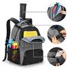 DSLEAF Tennis Backpack for 2 Rackets, Tennis Bag with Separate Ventilated Shoe Space for Tennis/Pickleball/Badminton/Squash Racquet and Accessories view 4