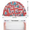 British Flag Swimming Cap, Shower Cap for Adults and Children with Long Hair to Keep Hair Dry Hats view 2