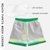 Aflyko Patriot Boys' Board Shorts Jamaica Flag Little Kid Swim Trunk Girls Swimwear All Day Shorts view 3