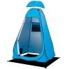 BRIAN & DANY Pop Up Shower Tent, Portable Changing Tent with Rain Shelter & Windows, Privacy Camping Tent for Hiking Beach, UPF 50+ & Waterproof, 47.2" x 47.2" x 74.8", Blue view 1