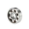 SUOFEILAIMU 10PCS 608 2RS Stainless Steel Ring with White ZrO2 Ceramic Balls Longboard Inline Skate Skateboard Bearings view 2